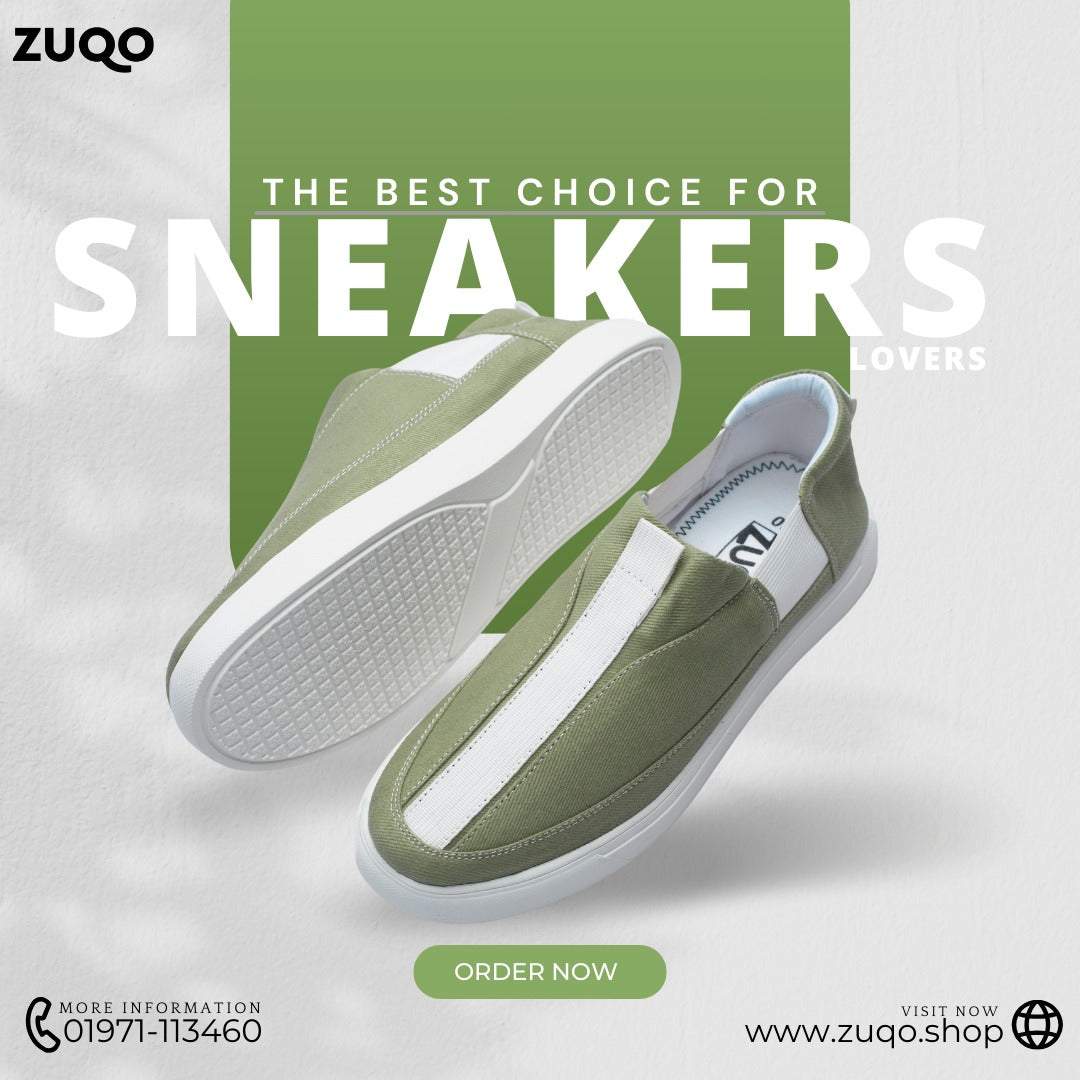 Zuqo Sneaker - Forest Green