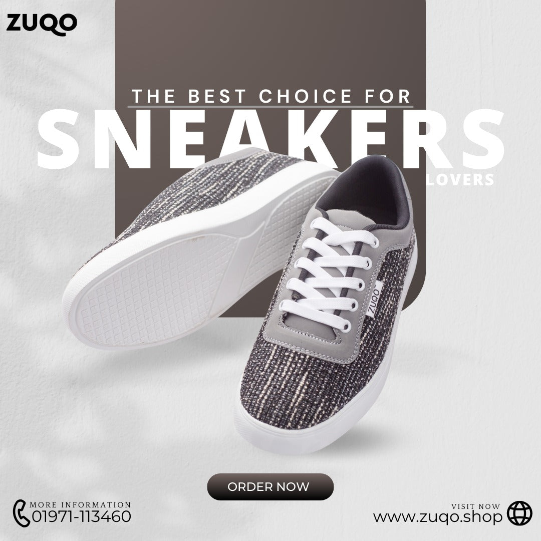 Zuqo Sneaker - White Drop