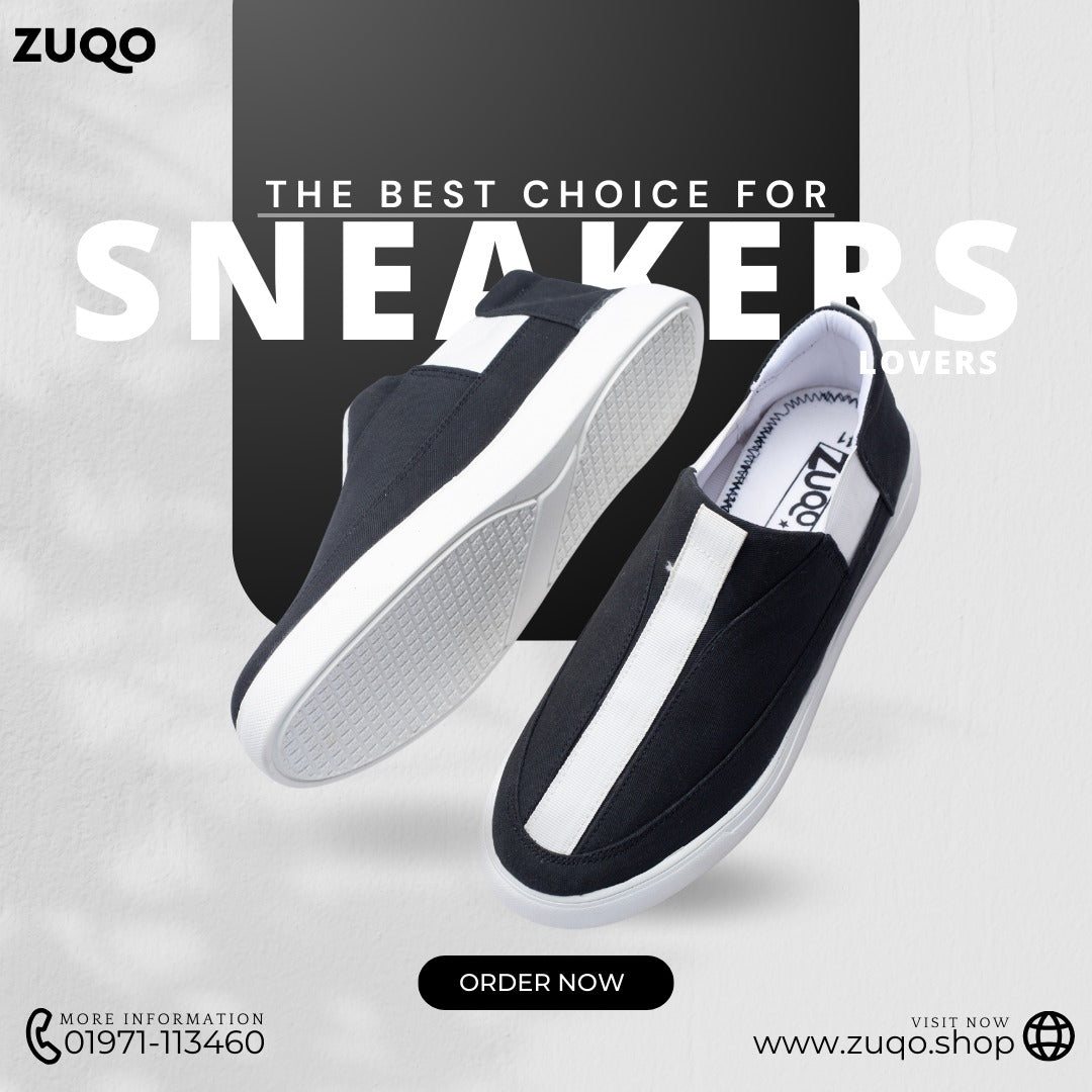 Zuqo Sneaker - Black Cat