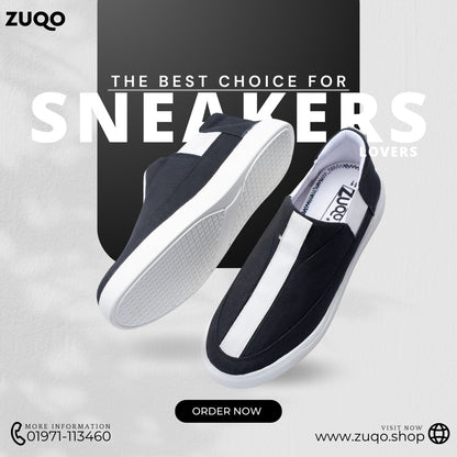 Zuqo Sneaker - Black Cat