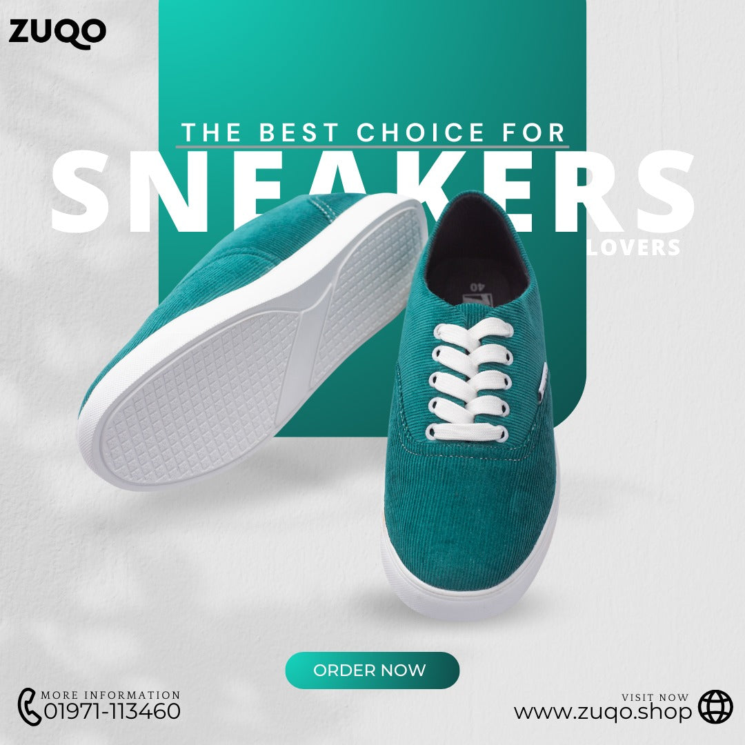 Zuqo Sneaker - Bottle Green