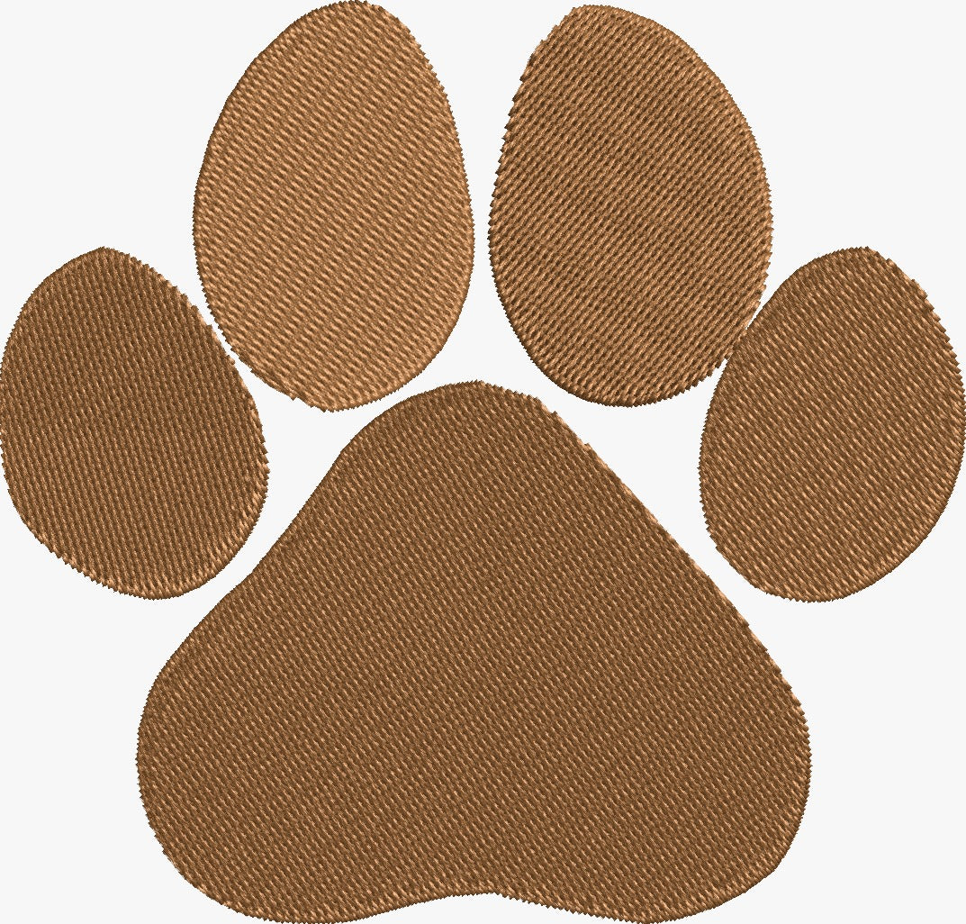 Embroidery  Drop Shoulder  T Shirt - Urban Paw