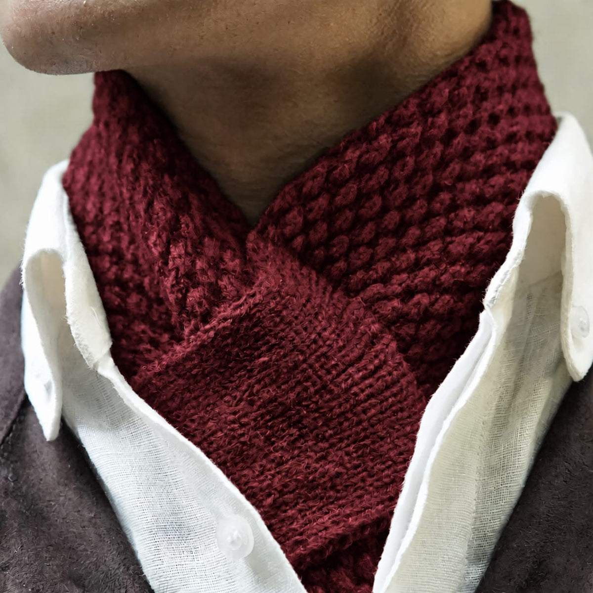 Zuqo Scarf - Maroon