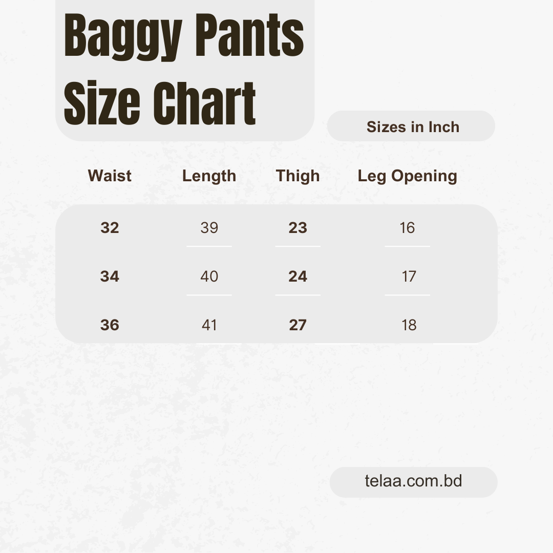 Baggy Trousers | Nero