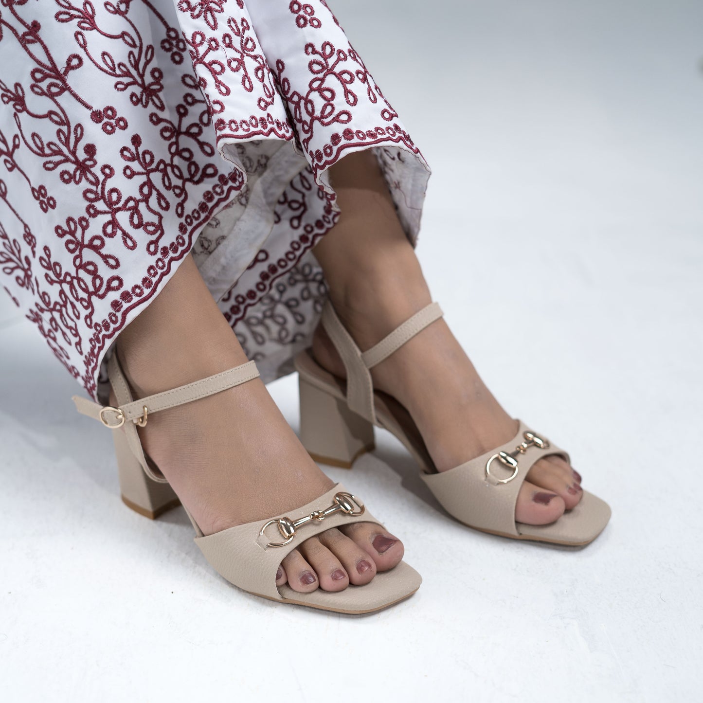 Zazla Women’s Heels -  Vela Nude