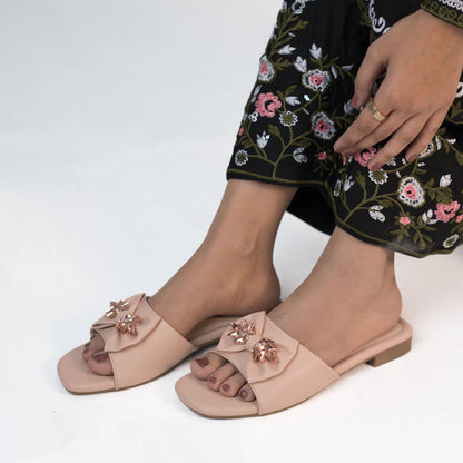 Zazla Women’s Flats :  Cristal Pink