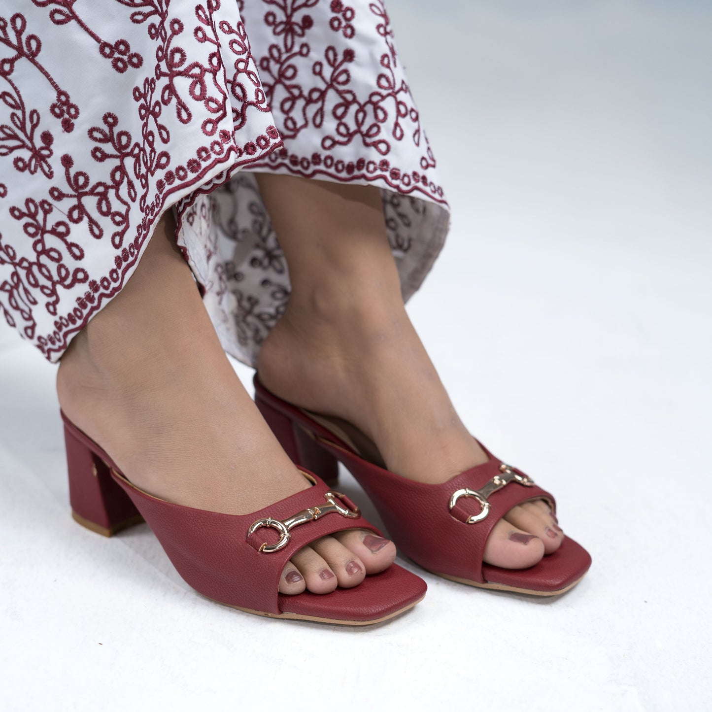 Zazla Women’s Heels – Velvet Rouge