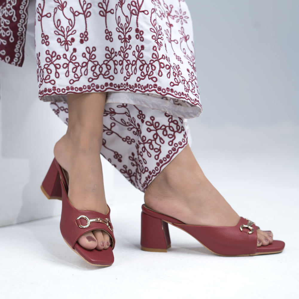 Zazla Velvet Rouge women’s heels product image