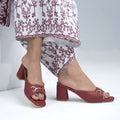Zazla Women’s Heels – Velvet Rouge