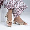 Zazla Women’s Heels -  Blush Ribbon