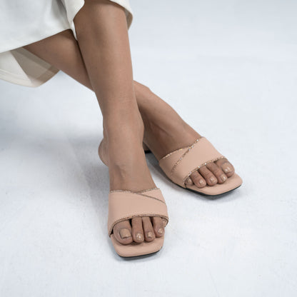 Zazla Women’s Heels : Rain  Pink