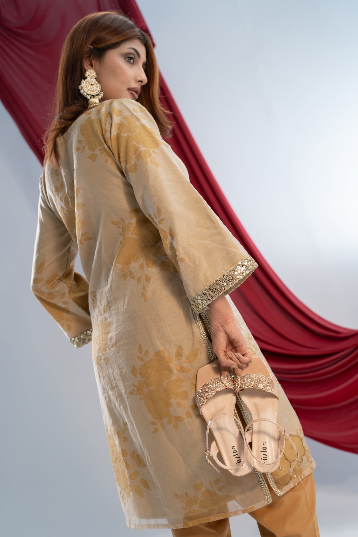 Zazla Women’s Heels : Muse Nude