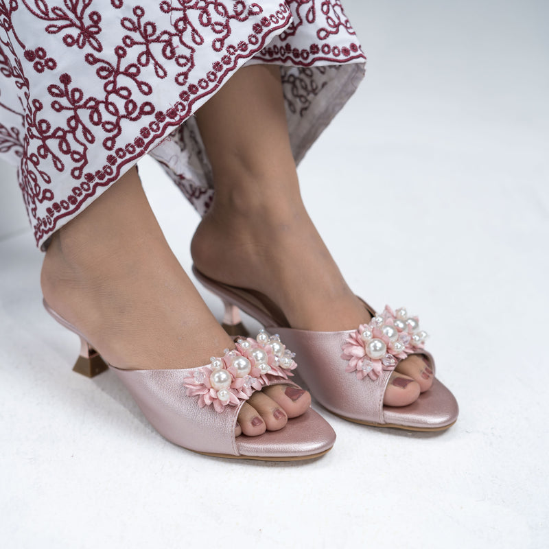 Zazla Women’s Heels – Royal Pearl Pink product image 2