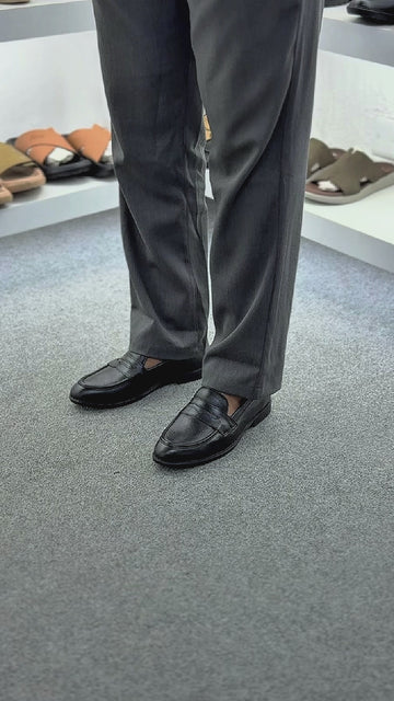Verona Penny Loafer - Black