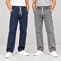 ZUQO Joggers 2P | Dark Indigo + Washed Grey