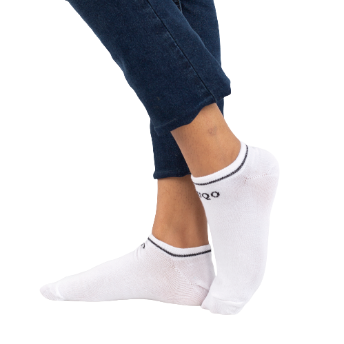 White  - Loafer Sock