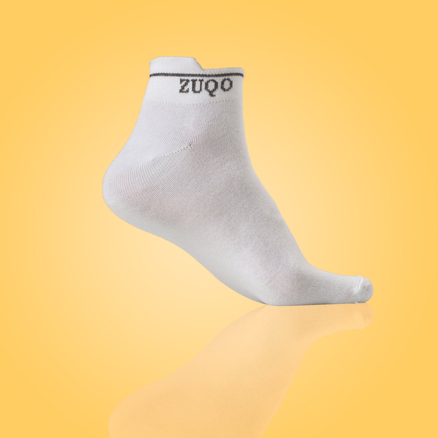 White  - Ankle Sock
