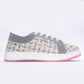Female Sneaker - White Velvet